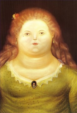 Delphine Fernando Botero Peinture à l'huile